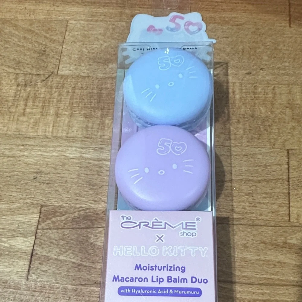 Hello Kitty Beauty Set- Make up Brush Set, Headband and Lip Macaron